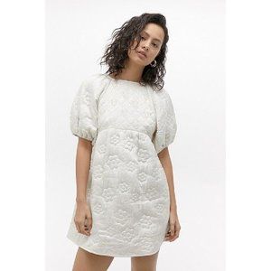 NWT Urban Outfitters Kimchi Blue Astrid Embroidered Babydoll Dress S